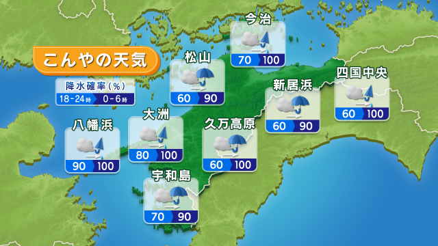 天気 テレビ愛媛